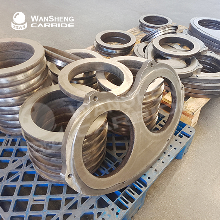 混凝土泵车配件新材料合金眼镜板